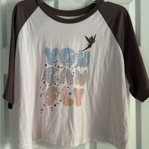 Disney Store Tinkerbell you can fly 1X T-shirt.